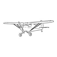 aircraft modeling vector sketch