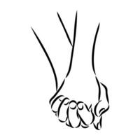 handshake vector sketch