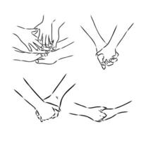 handshake vector sketch