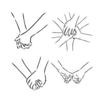 handshake vector sketch