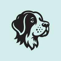 Labrador Retriever head mascot. Vector illustration for your design