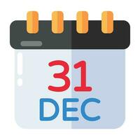 A creative design icon of schedule vector