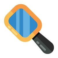 Modern design icon of hand mirror vector