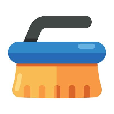 Perfect design icon of hand brush