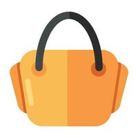 A unique design icon of purse vector