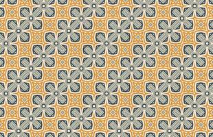 Yellow and gray textile fabric design pattern vector