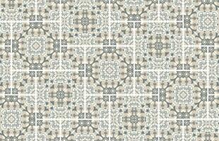 Colorful old tile design pattern vector