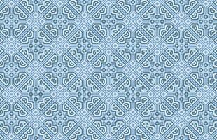 Blue color geometrical design pattern vector