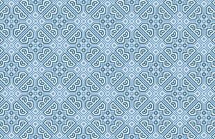 Blue color geometrical design pattern vector