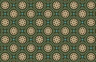 Colorful hexagonal tile pattern vector