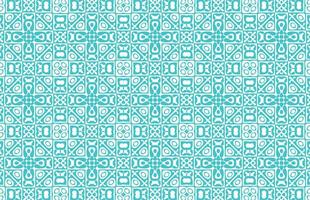Traditional spanish tile design pattern vector