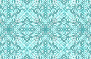 Traditional spanish tile design pattern vector