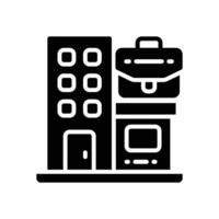 office icon. vector glyph icon for your website, mobile, presentation, and logo design.