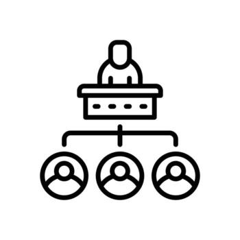 workshop icon. vector line icon for your website, mobile, presentation, and logo design.