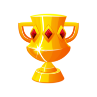 Award cup  icon. Trophy award cup, the gold prize champion wins victory. png
