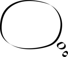 Black and white speech bubble balloon, icon sticker memo keyword planner text box banner, flat png transparent element design