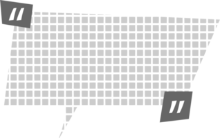 8bit retro spel pixel Tal bubbla ballong med citat märken ikon klistermärke PM nyckelord planerare text låda baner, platt png transparent element design