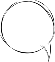 negro y blanco habla burbuja globo, icono pegatina memorándum palabra clave planificador texto caja bandera, plano png transparente elemento diseño