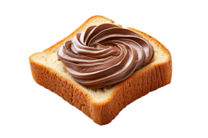 ai gerado sanduíche com chocolate geléia png