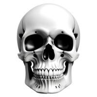 ai gegenereerd menselijk schedel medisch illustratie, 3d renderen van menselijk lichaam png