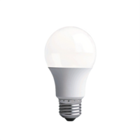 AI generated Energy-Saving CFL Light Bulb Isolated on transparent Background png
