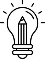 Idea Line Icon vector