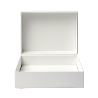 AI generated an empty white box on a transparent background png