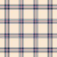 Texture vector pattern of fabric textile seamless with a tartan background check plaid.