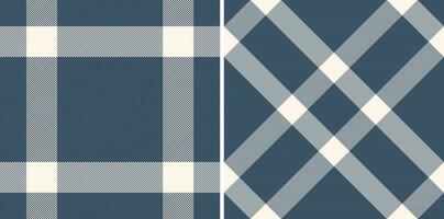 Check pattern vector of background plaid textile with a seamless tartan fabric texture.