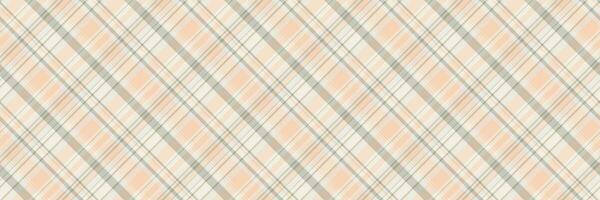 Kid check texture vector, fuzzy textile seamless background. Glen pattern tartan plaid fabric in light and pastel grey colors. vector