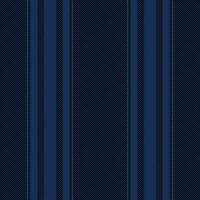 Vertical lines stripe pattern in blue. Vector stripes background fabric texture. Geometric striped line seamless abstract design.