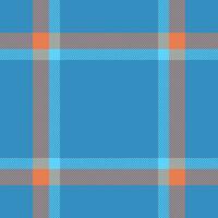 Plaid check pattern. Seamless fabric texture. Tartan textile print. vector