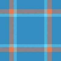 Plaid check pattern. Seamless fabric texture. Tartan textile print. vector