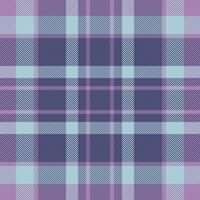 Refresh pattern check texture, silk vector tartan seamless. Pajamas background plaid textile fabric in pastel and light colors.