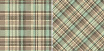 Vector seamless textile of plaid texture pattern with a check fabric tartan background. Set in fall colors. Creative gift wrapping ideas for special occasions.