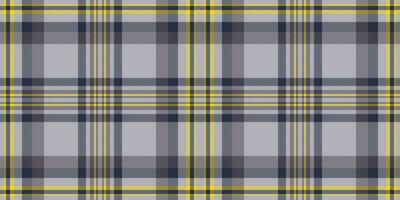 Fluffy check background fabric, stroke texture tartan pattern. Minimalist textile seamless vector plaid in antique steel and dark colors.