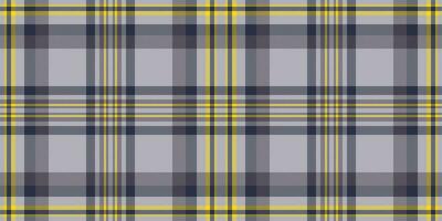 Fluffy check background fabric, stroke texture tartan pattern. Minimalist textile seamless vector plaid in antique steel and dark colors.