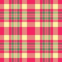 Tartan background texture of seamless textile vector with a check pattern fabric plaid.