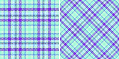 Plaid textile seamless of vector background pattern with a tartan check texture fabric.