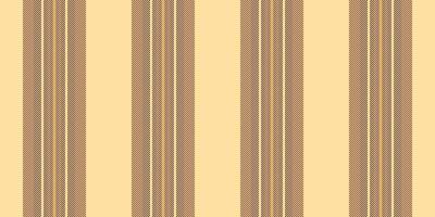 Fit vertical seamless vector, flow lines pattern background. Folded texture stripe fabric textile in red and amber colors. vector