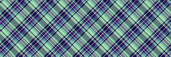Veil tartan textile vector, oilcloth pattern check background. Volume seamless fabric plaid texture in pastel and violet colors. vector