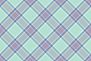 Native check tartan background, apparel fabric texture textile. Man pattern seamless plaid vector in light and blue colors.