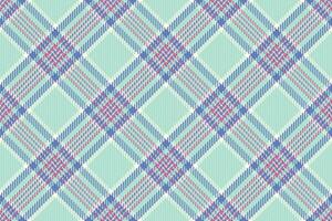 Native check tartan background, apparel fabric texture textile. Man pattern seamless plaid vector in light and blue colors.