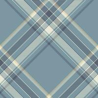 Plaid pattern vector. Check fabric texture. Seamless textile design for clothes, paper print. vector