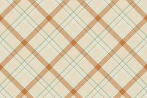Tartan plaid background, diagonal check seamless pattern. Vector fabric texture for textile print, wrapping paper, gift card, wallpaper.