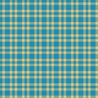 Plaid check pattern. Seamless fabric texture. Tartan textile print. vector