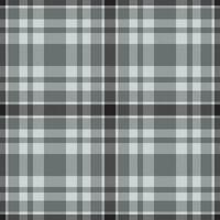 Plaid seamless pattern. Check fabric texture. Vector textile print.