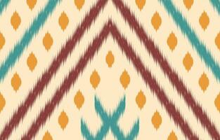 Ethnic abstract ikat art. Aztec ornament print. geometric ethnic pattern seamless  color oriental.  Design for background ,curtain, carpet, wallpaper, clothing, wrapping, Batik, vector illustration.