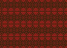 Ethnic tribal fabric textile traditional seamless pattern abstract geometric background vector