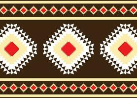 Tribal fabric, traditional fabric ethnic, abstract geometric pattern. Handmade Aztec fabric carpet decoration wallpaper boho native vector background